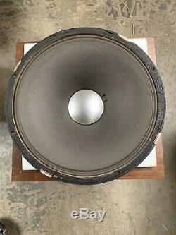 15 JBL D130 16 Ohm Speaker Original Cone Excellent Condition