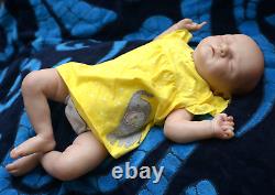 18 Reborn Baby Doll Scarlett by Bonnie Brown Excellent Condition with Clothing+