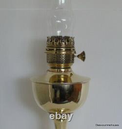 1920's Original Famos 120 CP Quality Brass Oil Lamp Excellent Condition