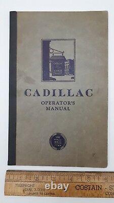 1928 CADILLAC Original Owner's Manual Excellent Condition (US)