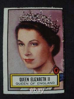 1952 Topps Look N See #104 Queen Elizabeth Ii, Vg/excellent Condition