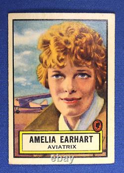 1952 Topps Look'n See #45 Amelia Earhart Excellent Condition