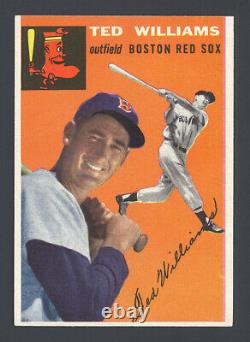 1954 Topps #1 Ted Williams Excellent+ Condition Priced To Sell