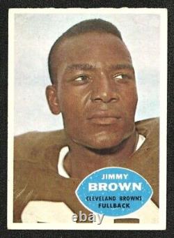 1960 Topps 23 Jim Brown Centered Strong Excellent Condition Best $200 Ebay Price
