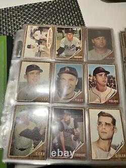 1962 Topps MLB Partial Set (295/598) Excellent/Good Condition/Very Good