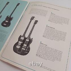 1963 Gibson Guitar Catalog And Price List Original In Excellent Condition