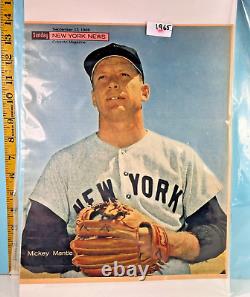 1965 New York Newspaper Mickey Mantle Full Cover? VERY RARE