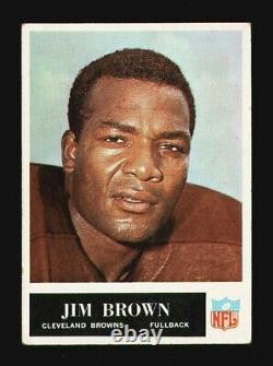 1965 Philadelphia #31 Jim Brown Near Perfectly Centered Near Excellent Condition