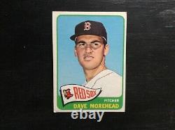 1965 Topps Baseball #434 Dave Morehead High # Excellent/Mint Condition
