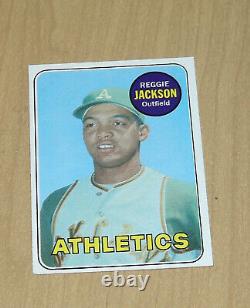 1969 Topps Reggie Jackson #260 rookie card Excellent Shape