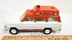 1970's TONKA Rescue Jeep Excellent Original Condition Low Playtime Toy
