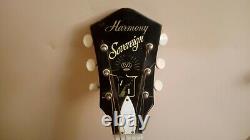 1972 Harmony Sovereign Acoustic Guitar In Original Case Excellent Condition