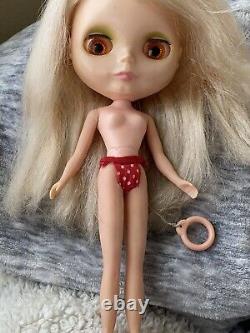 1972 Original Vintage Platinum Blonde Blythe Doll-excellent Condition Eyes