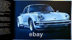 1975 Porsche 911 Turbo 930 Original Sales Brochure Prospekt Excellent Condition