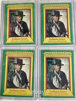 1981 Topps Raiders Of The Lost Ark Cards # 2 Lot of 10 All Nice Condition. Wow