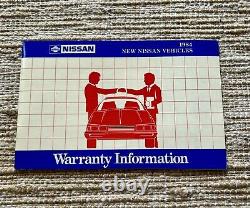 1984 NISSAN 300ZX OWNER'S MANUAL & MORE. ORIGINALExcellent Condition