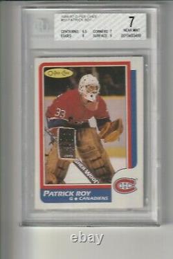 1986-87 O-Pee-Chee Complete Set of 264 Cards with Roy RC BGS 7. NM Condition Set