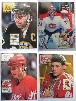 1990-92 Beckett #1-20 collection Gretzky, Yzerman, Lemieux, Bure EXCELLENT SHAPE