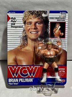 1990 Brian Pillman WCW Action Figure Galoob Sealed Excellent Condition