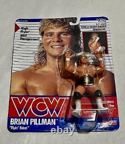 1990 Brian Pillman WCW Action Figure Galoob Sealed Excellent Condition