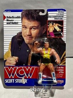 1990 Scott Steiner WCW Action Figure Galoob Sealed Excellent Condition