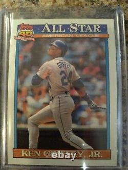 1991 Topps Ken Griffey Seattle Mariners #392 Excellent Condition! Extremely Rare