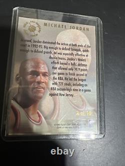 1993-94 Fleer Ultra All Defensive Team #2 (124 jumbo Pack)RARE Michael Jordan