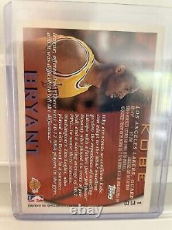 1996-1997 kobe bryant rookie card. Topps #138 Great Condition