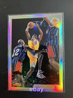 1998-99 Topps Chrome Kobe Bryant Refractor Card #68 Excellent Condition