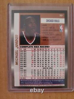 1998-99 Topps O-Pee-Chee Michael Jordan #77 Super Rare in Excellent Condition