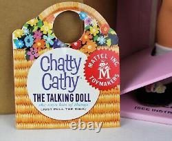 1998 Mattel Classics Chatty Cathy Doll Original Box Talks Excellent Condition