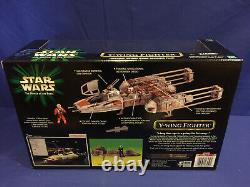 1999 Star Wars Power of the Force Y-Wing withPilot Excellent Condition Target Excl