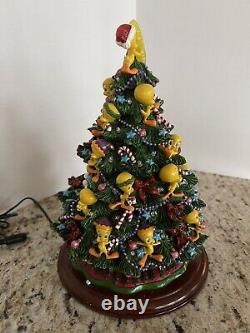 2004 Danbury Mint Tweety Lighted Christmas Tree Excellent Condition with Box