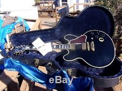 2009 Gibson Bb King Lucille, Black, Excellent Condition, Original Hardshell Case