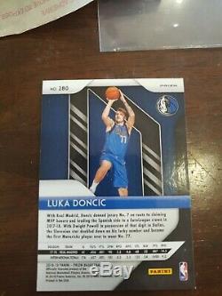 2018 Prizm Luka Doncic Rwb Red White Blue Rookie Card RC. Excellent condition
