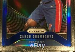 2019-20 Sekou Doumbouya RC BLUE Prizm Basketball 020/199 Excellent Condition