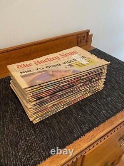 23 weekly papers of the hockey news from 1978-83 - Excellent Condition