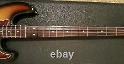 69 Fender Precision Bass Excellent Original Condition Sunburst Studio Bass CASE