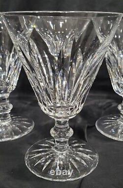 (6) Waterford Eileen Water Goblets Excellent Condition Signed 5,5