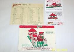 AN ORIGINAL, VINTAGE 1955 BAYKO BUILDING SET No. 3 IN EXCELLENT, BOXED CONDITION