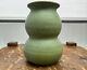 A Wonderful Grueby Pottery Cucumber Mint Green Vase Excellent Condition