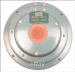 Altec 755C, 8 Inch, Speaker, Excellent Condition, Original Cone, 6.9 Ohm Coil