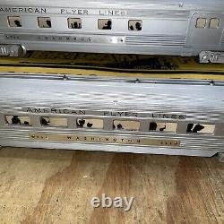 American Flyer Passenger cars 960,962 and 963 EXCELLENT CONDITION Original boxes