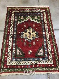 Anatolian Turkish Rug, Excellent condition, high pile, excellent wool 3'9x5'4