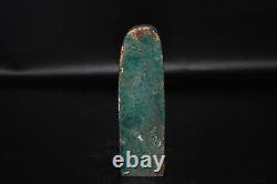 Ancient Old Egyptian Faience Amulet Shabti figurine in excellent Condition