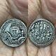 Ancient Parthian Drachm Solid Silver Coin In Excellent Condition