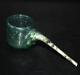 Ancient Roman Glass Long Spouted Cupping Vessel In Excellent Condition