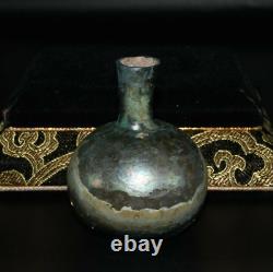 Ancient Roman Glass unguentarium Bottle C. 2nd Century AD in excellent Condition