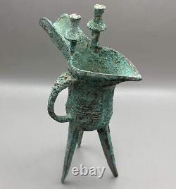 Ancient sasanian Near eastern Bronze vessel in Excellent condition