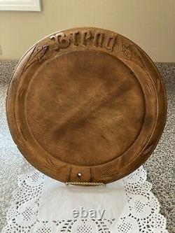 Antique Large Bread Board In Excellent Condition With Lovely Warm Patina